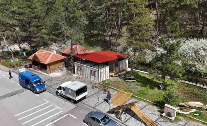 Harabeye dönen Soğuksu Milli Parkı’nda eksikliklerin giderilmesi için çalışmalar sürüyor