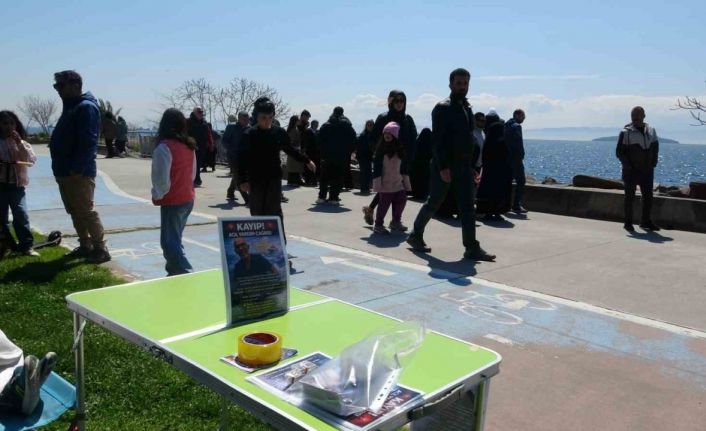 Kartal’da kaybolan balıkçı 15 gündür aranıyor: Aile ve arkadaşları denize açıldı