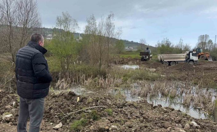 Kaymakamlık ve belediyeden ortak çalışma; tehlike oluşturan göletler kapatılıyor