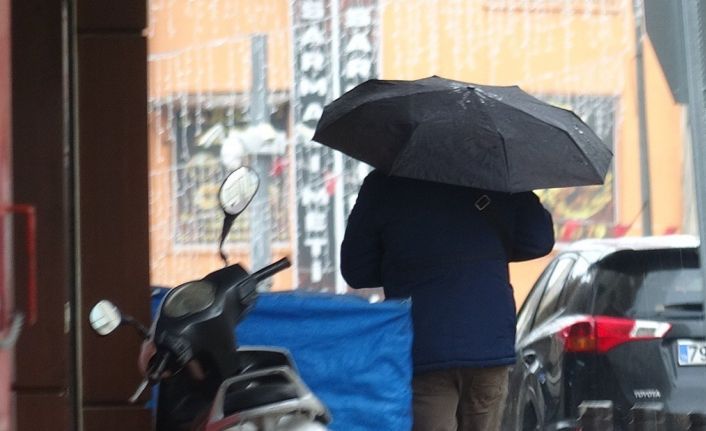 Kilis’te kuvvetli yağış ve sis etkili oldu