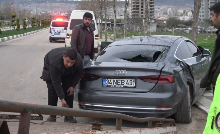 Kilis’te motosikletle otomobil çarpıştı: 1 yaralı