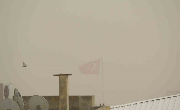 Kilis’te toz taşınımı hayatı olumsuz etkiliyor