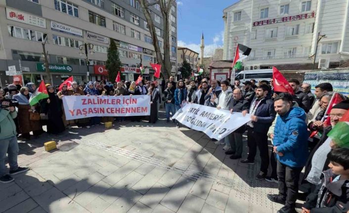 Kütahya’da İsrail’in Filistinli esirleri hedef alan idam cezası yasasına tepki