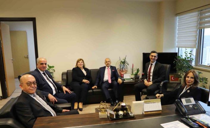 KUTSO Heyeti, Tarım Havzaları Daire Başkanı Dr. Emre Yeniay’ı ziyaret etti