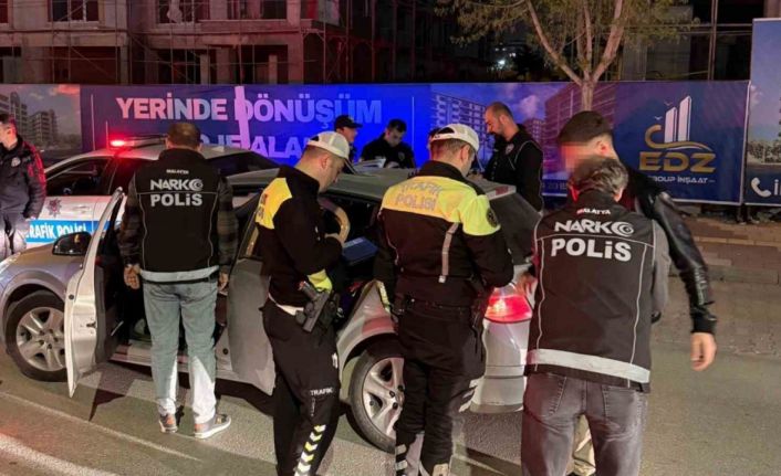 Malatya’da polisten sıkı denetim