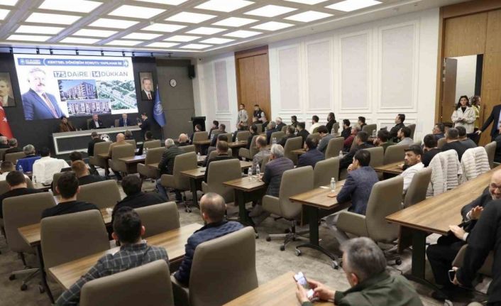 Melikgazi Belediyesi, kentsel dönüşüm çalışmalarına yeni mahalleler ile tam gaz devam ediyor