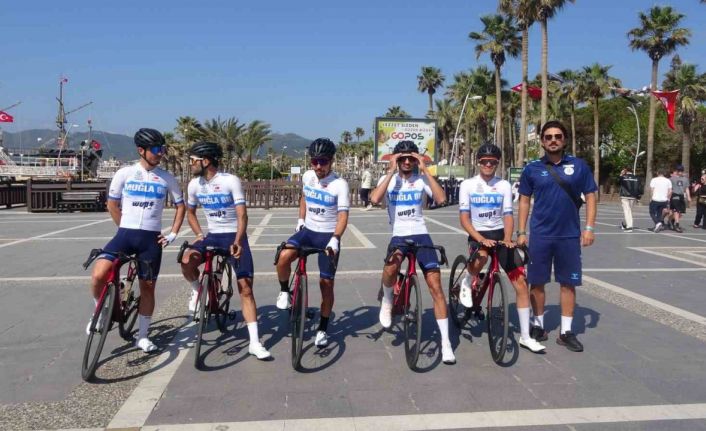 Muğla Büyükşehir bisiklet takımı Cumhurbaşkanlığı Bisiklet Turu’nda tarih yazmaya hazırlanıyor