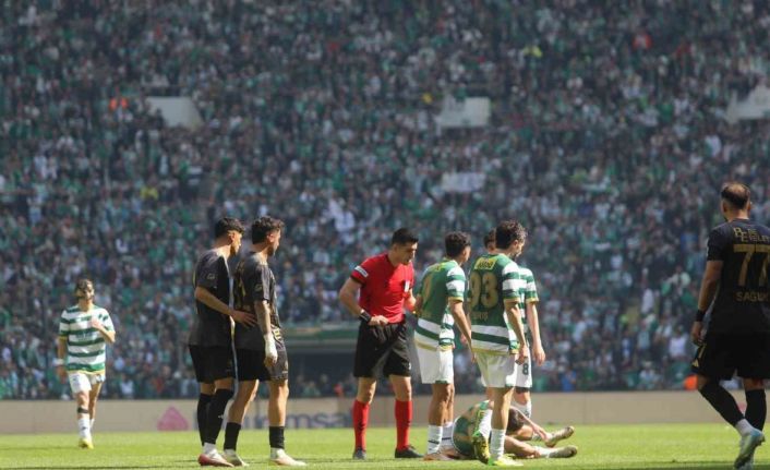 Nesine 2. Lig: Bursaspor: 1 - Somaspor: 0 (İlk yarı)