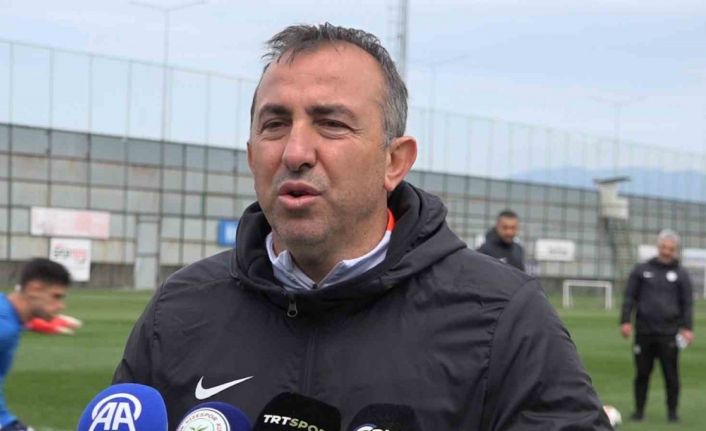 Recep Uçar: "Hafta sonu bizi en az Fenerbahçe maçı kadar zor bir maç bekliyor"