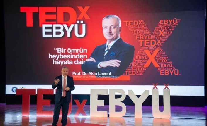 Rektör Levent: "Hayata iyi bakarsanız hayat da size iyi bakar"
