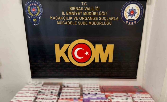 Şırnak’ta 7 milyon 600 bin liralık gümrük kaçağı malzeme ele geçirildi