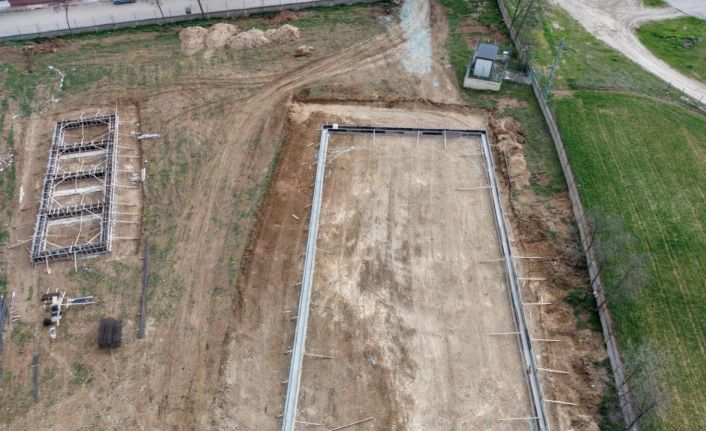 Taşköprü Belediyesi’nin inşa ettiği atlı turizm merkezi yükseliyor