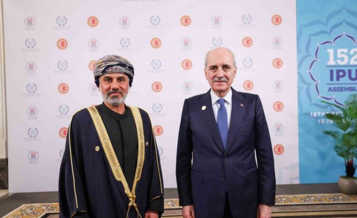 TBMM Başkanı Kurtulmuş, Umman Şura Meclisi Başkanı Al Maawali ile görüştü