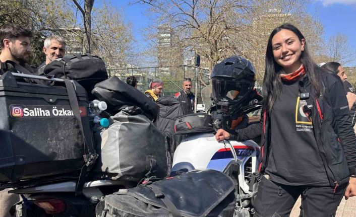 "Tek kadın tek motor 81 il Türkiye" yolculuğu tamamlandı: "Hayalleriniz için o ilk adımı atın"