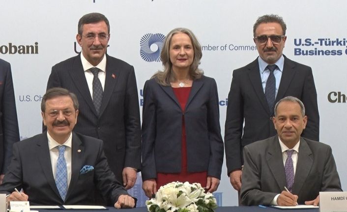 TOBB Başkanı Hisarcıklıoğlu: "Türkiye’de ve ABD’de ticaret ve yatırım ilişkilerini güçlendirmeye yönelik çok sayıda etkinliği birlikte hayata geçiriyoruz"