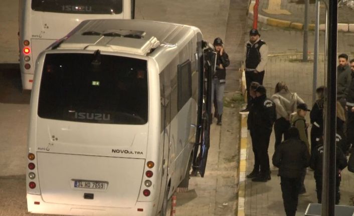 Uyuşturucu ve fuhuş soruşturmasında gözaltına alınan ünlü isimler Adli Tıp Kurumu’nda test verdi