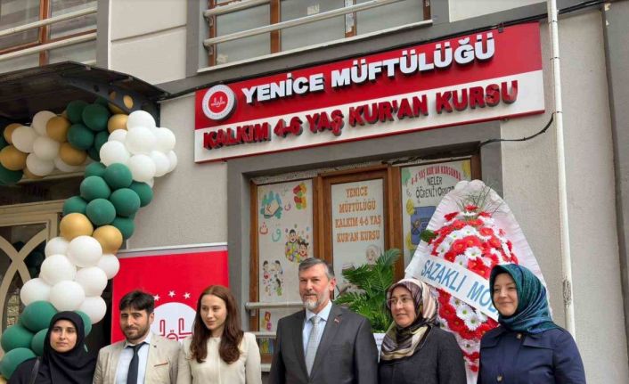 Yenice’de Diyanet Gençlik Merkezi ve 4-6 Yaş Kuran Kursu Açıldı