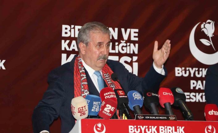 BBP Genel Başkanı Destici: "Böyle giderse, nüfusumuz 50 milyonun altına düşer"