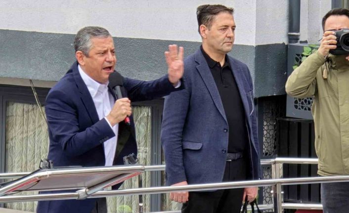 CHP Genel Başkanı Özel: "Düğünü de cenazeyi de AK Parti’lilerle, MHP’lilerle birlikte yapıyoruz"