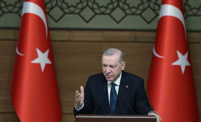 Cumhurbaşkanı Erdoğan: "Dünyayı sömürerek, bölgemizi kan deryasına çevirerek kendilerine refah düzeni kurmak isteyenlere boyun eğmeyeceğiz"