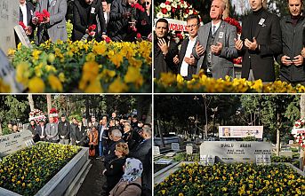 MERHUM BAŞKAN MEHMET ALİ BÜKLÜ MEZARI BAŞINDA ANILDI