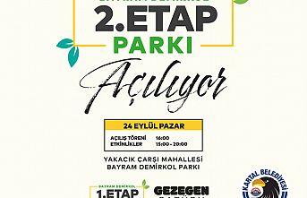 KARTAL’IN EN BÜYÜK PROJESİ ‘BAYRAM DEMİRKOL PARKI’ TAMAMLANDI