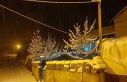 Ahlat’ta kar yağışı