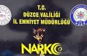 Düzce’de uyuşturucu operasyonu 1 tutuklama