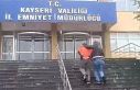 Kayseri’de kesinleşmiş hapis cezasıyla aranan...