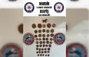 Mardin’de tarihi eser operasyonu: 45 sikke ve hayvan...