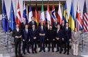 Zelenskiy ile bir araya gelen Avrupalı liderler,...
