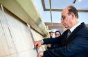 Başkan Geçit, halı dokuma kursunda kesim törenine...