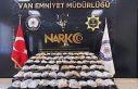 Van’da 39 kilo 340 gram skunk maddesi ele geçirildi