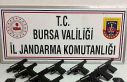 Bursa’da Jandarmadan silah operasyonu