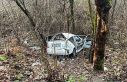 Kastamonu’da şarampole yuvarlanan otomobildeki...