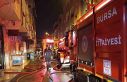 Bursa’da apartmanın çatı katında yangın
