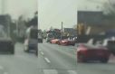 Bursa’da iki lüks otomobil trafik kurallarını...