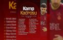 Galatasaray’da Alanyaspor maçının kamp kadrosu...