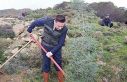 Gökçeada’da fidanlar toprakla buluştu