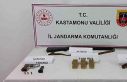 Kastamonu’da 4 adet silah ele geçirildi