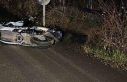 Kontrolden çıkan motosiklet devrildi: 1 ölü