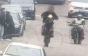 Tek teker üzerinde motosiklet kullanan sürücüye...