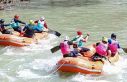 Tunceli’de düzenlenen Türkiye Rafting Şampiyonası...