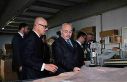 Vali Köşger  deri fabrikalarına ziyaret etti