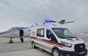 Van’da 3 aylık bebek uçak ambulansla Konya’ya...