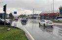 Bolu güne yağışla uyandı