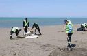 Hatay Büyükşehir Belediyesi, sahillerde temizlik...