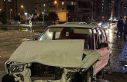 Kayseri’de iki otomobil çarpıştı: Tofaş kağıt...
