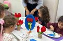 Sincan Belediyesi kreşinde "ilkbahara merhaba"...