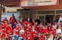 Osmaniye’de minik öğrencilerden el emeği bayrak...